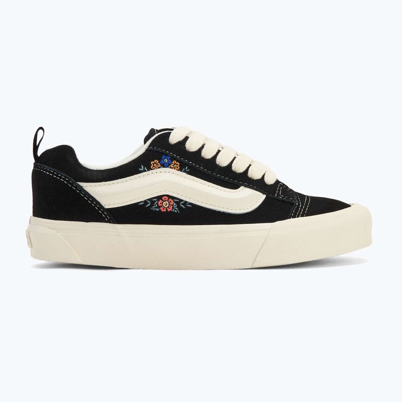 Scarpe Vans Knu Skool nere a fiori 2