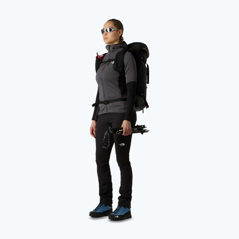 Felpa donna The North Face Polartec Powergrid Stormgap Hoodie anthracite grey/black 7