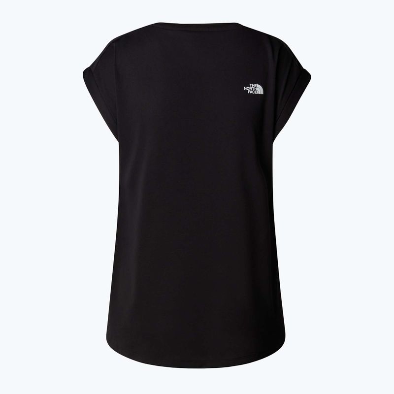 Maglietta The North Face Tanken nera da donna 5