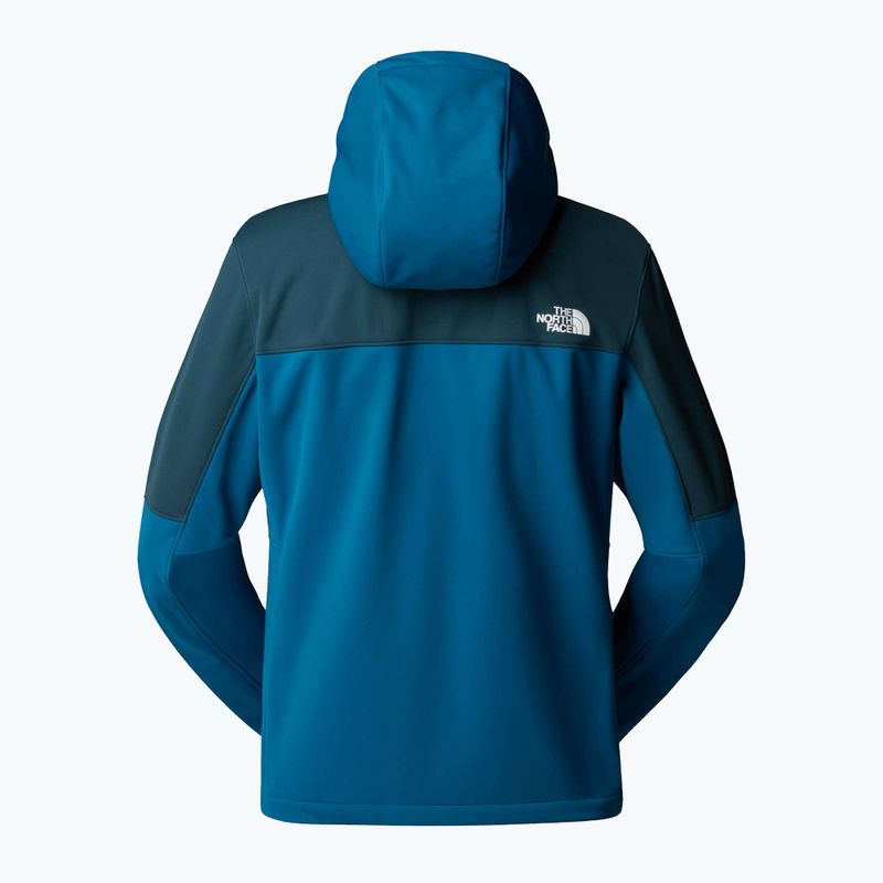 Giacca softshell da uomo The North Face Diablo Softshell Detachable Hood mineral ink/deep cypress 6