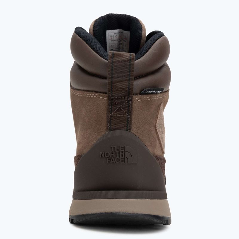 Scarpe da uomo The North Face Back To Berkeley IV Leather WP demitasse brown/garnet 6