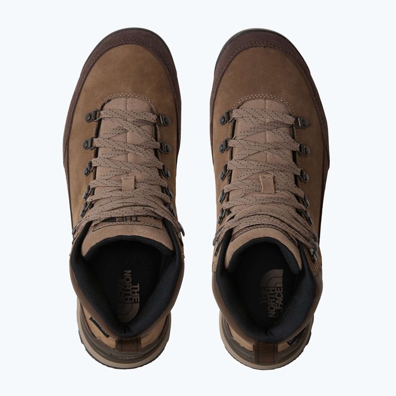 Scarpe da uomo The North Face Back To Berkeley IV Leather WP demitasse brown/garnet 11