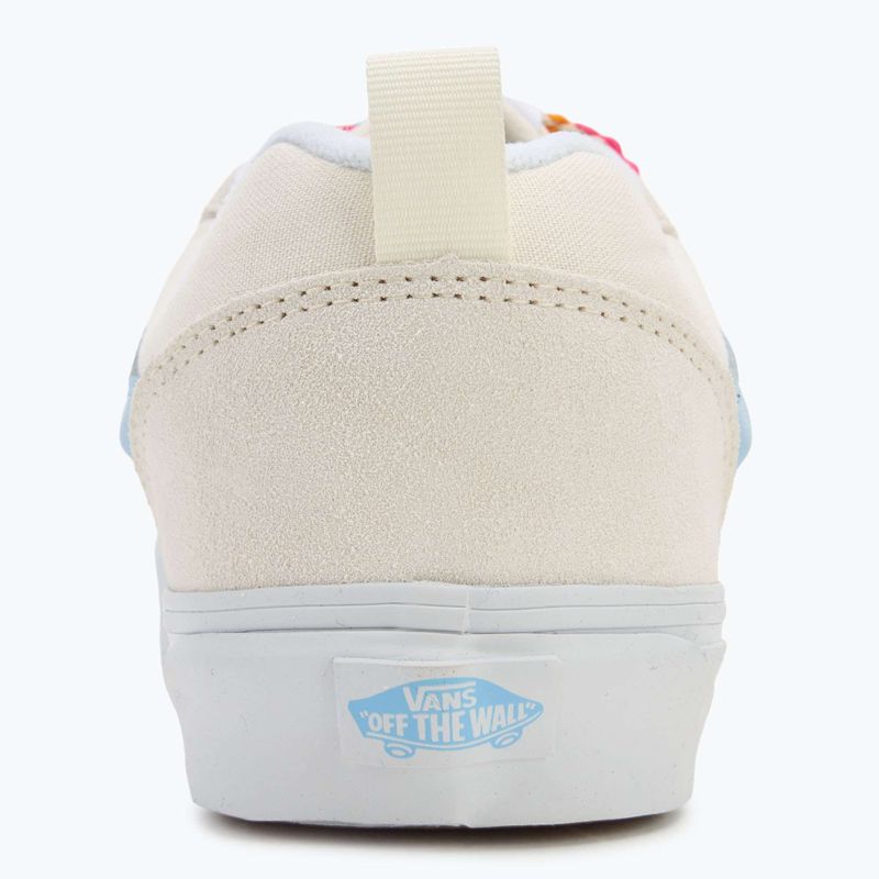 Scarpe Vans Knu Skool con pizzo oversize bianco/blu 6
