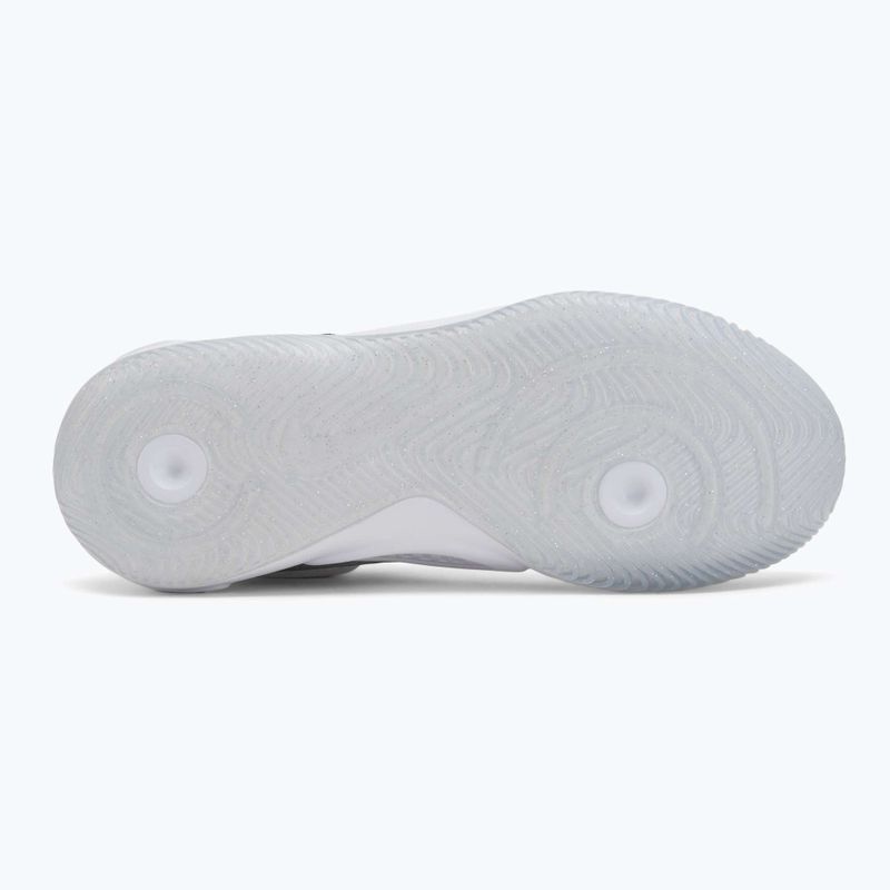Scarpe da pallavolo Nike Hyperquick Court Flight SE summit white/metallic silver/pure platinum 4
