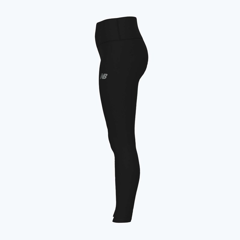 Leggings da corsa da donna New Balance Harmony High Rise nero 4