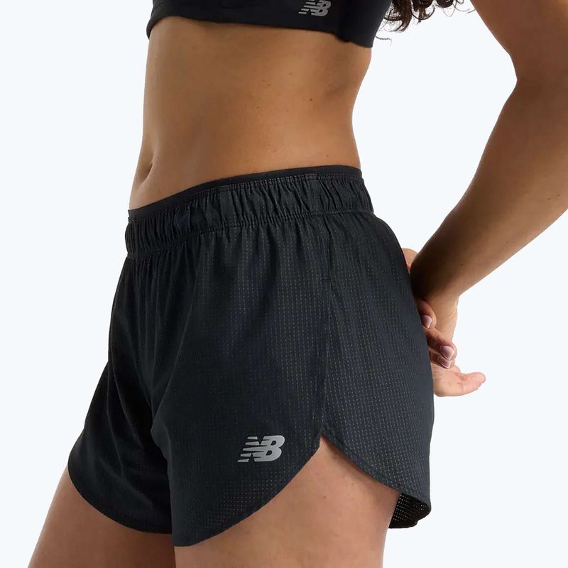 Pantaloncini da corsa da donna New Balance Rc Ultra Light nero 5