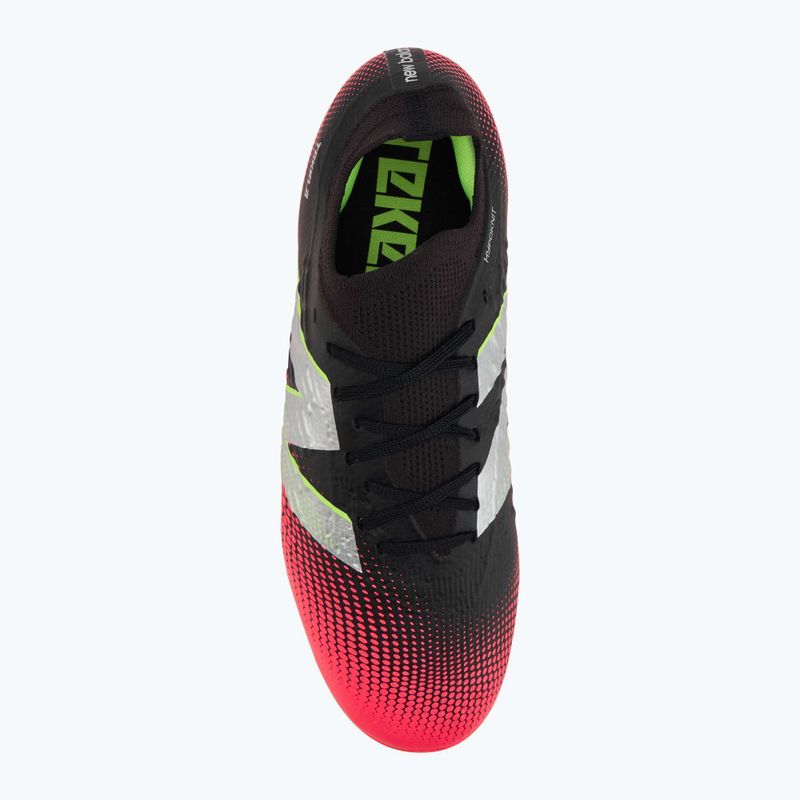 New Balance Tekela Magia Low Laced V4 FG scarpe da calcio nere 5