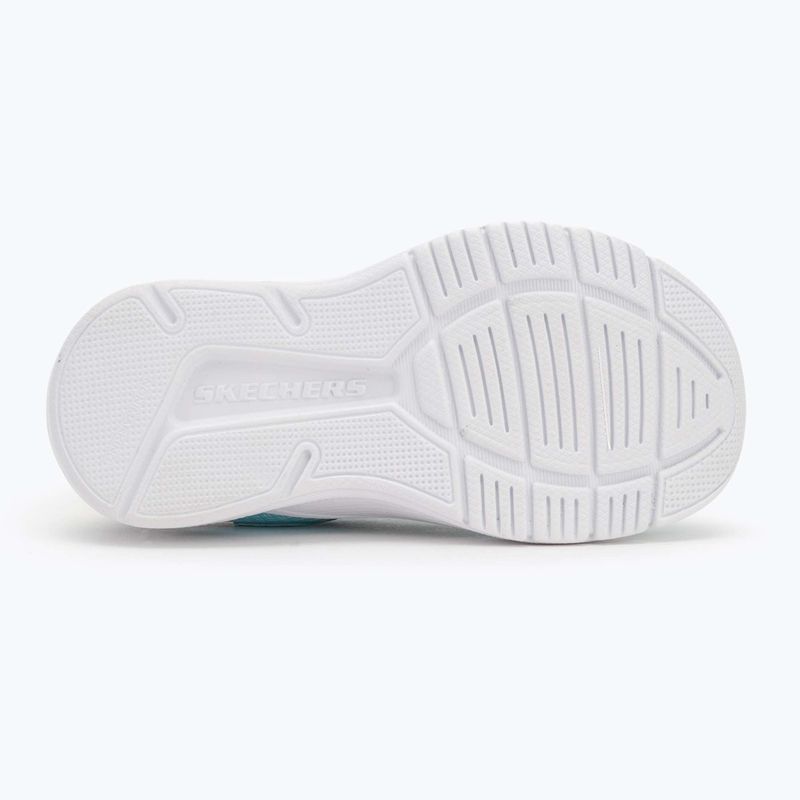 SKECHERS Microspec Advance aqua/viola scarpe per bambini 4
