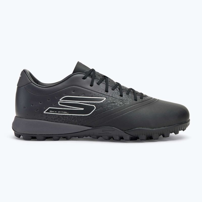 Skechers Razor Academy Gold 1.5 TF nero/argento scarpe da calcio da uomo 2