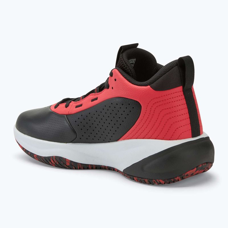 SKECHERS SKX League scarpe da basket da uomo nero/rosso 3