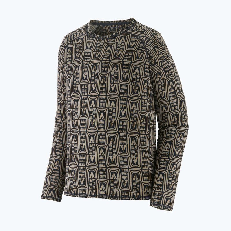 Maglia termica da uomo Patagonia Cap Mid Weight Crew flow/sunken blue 3