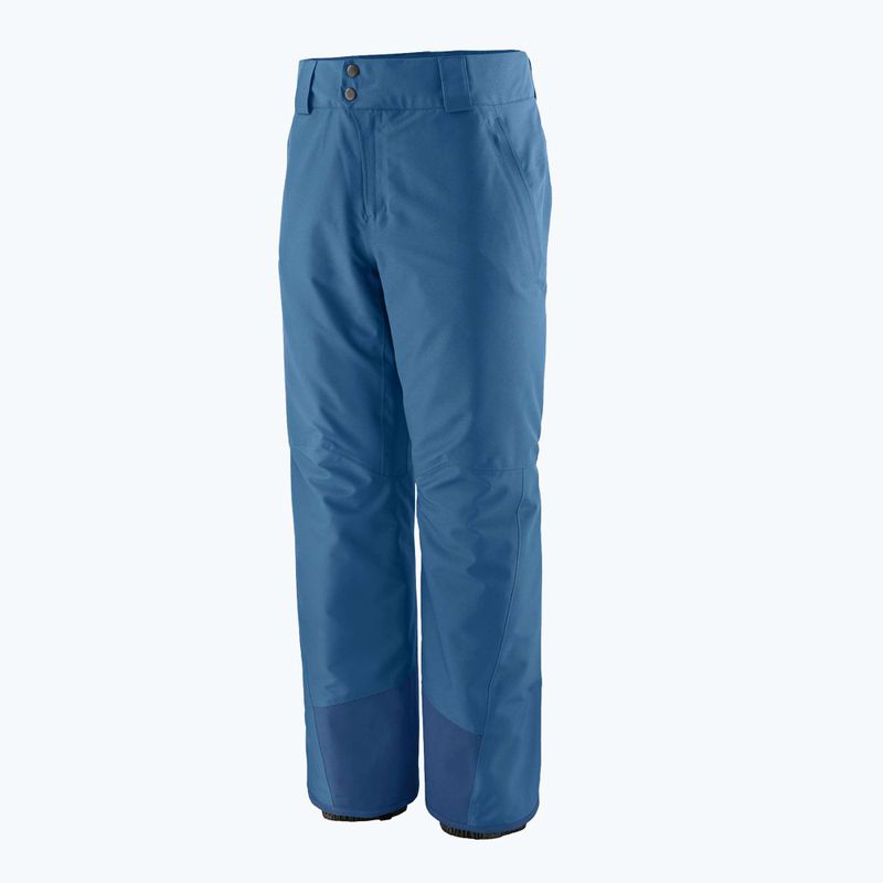Pantaloni da sci Patagonia Insulated Powder Town da uomo, blu clemente 7
