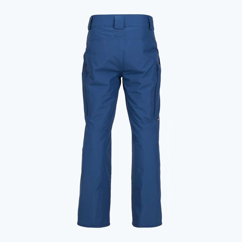 Pantaloni da sci Patagonia Insulated Powder Town da uomo, blu clemente 2