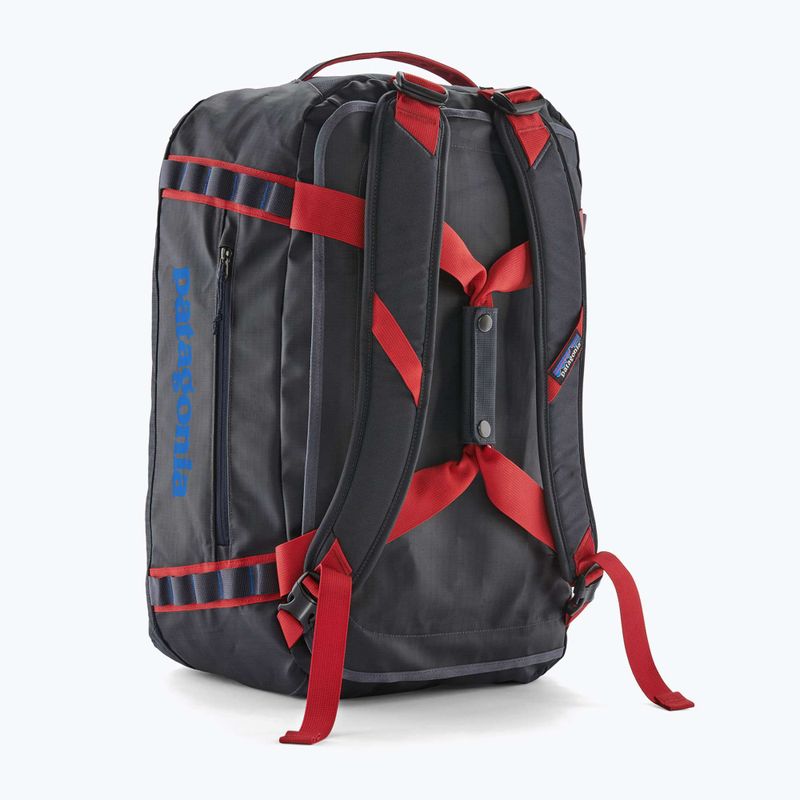 Borsa da viaggio Patagonia Black Hole Duffel 40 l smulder blue/amanita red 2