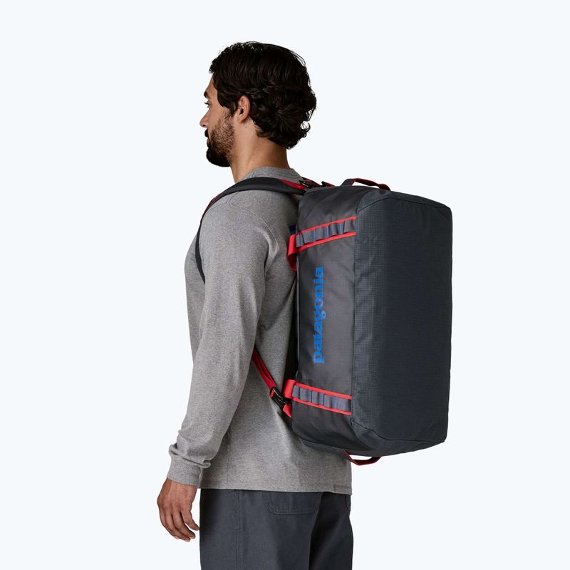 Borsa da viaggio Patagonia Black Hole Duffel 40 l smulder blue/amanita red 3