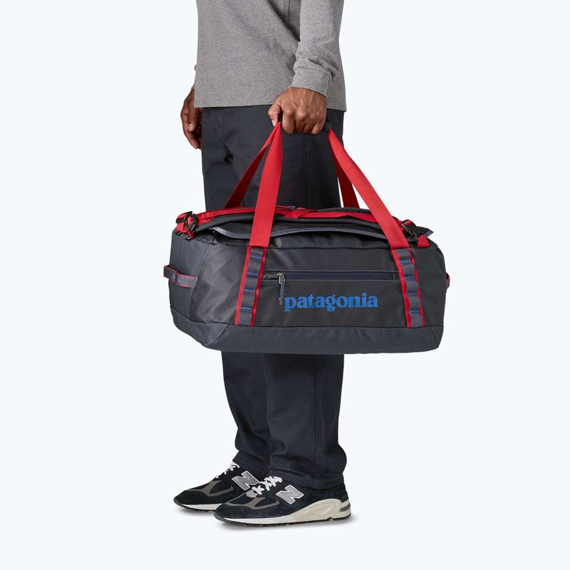 Borsa da viaggio Patagonia Black Hole Duffel 40 l smulder blue/amanita red 4