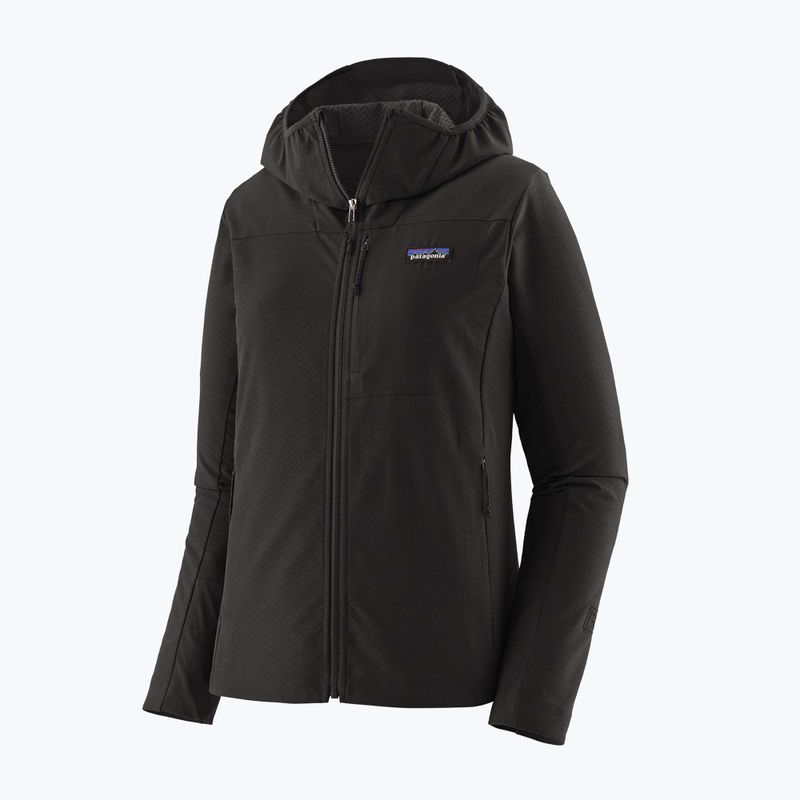 Giacca softshell da donna  Patagonia R1 CrossStrata Hoody black 5