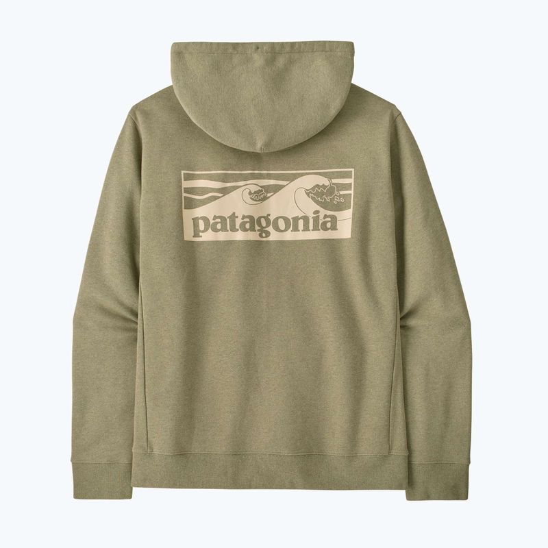 Felpa da uomo Patagonia Boardshort Logo Uprisal Hoody gumtree green 2