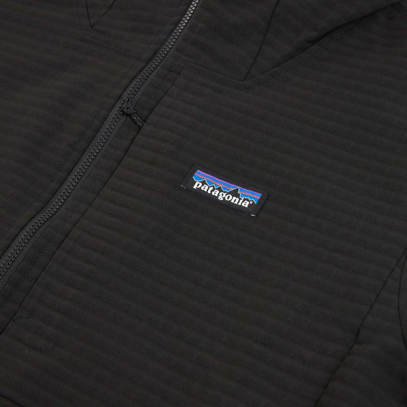 Giacca softshell da uomo Patagonia R1 TechFace Hoody black 4