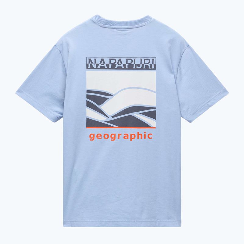 Maglietta Napapijri S-Sovana soft chambray da uomo I83 6
