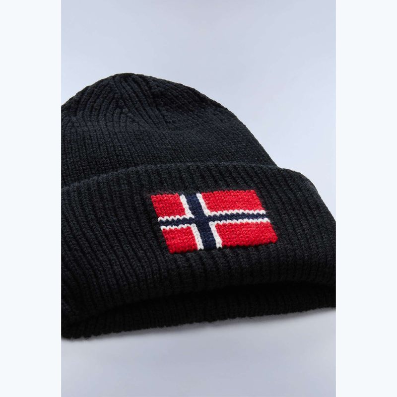 Berretto invernale da uomo Napapijri F-Evei nero beauty 3