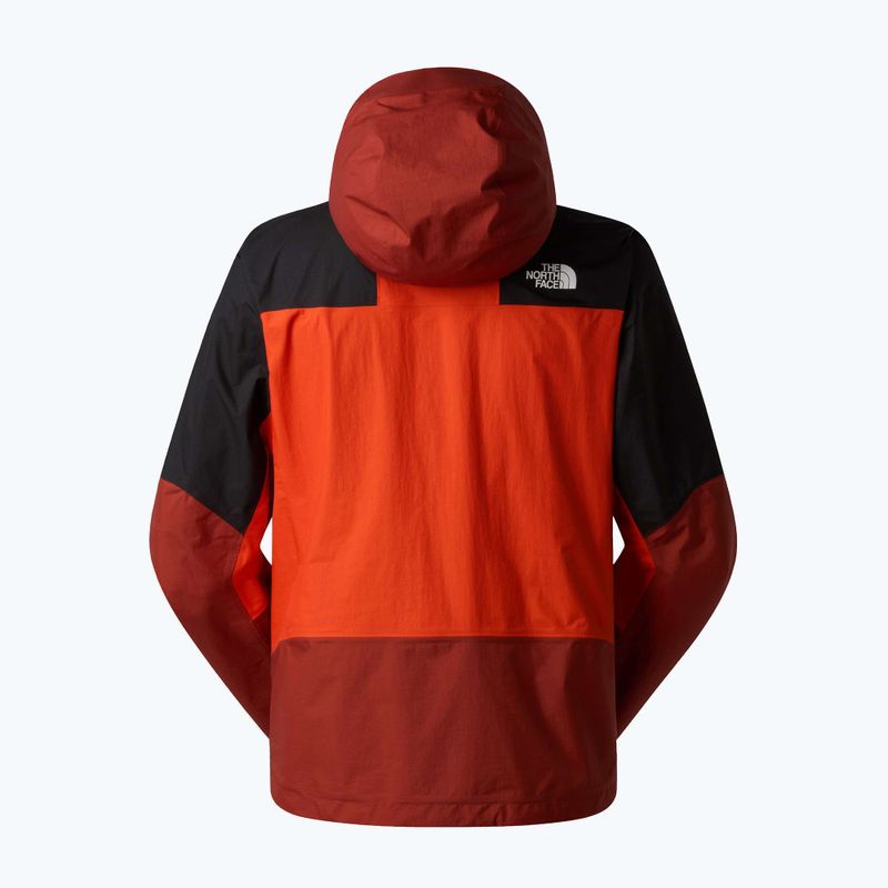 Giacca antipioggia da uomo The North Face Signal 2.5L Dryvent lava red/iron clay/tnf 2