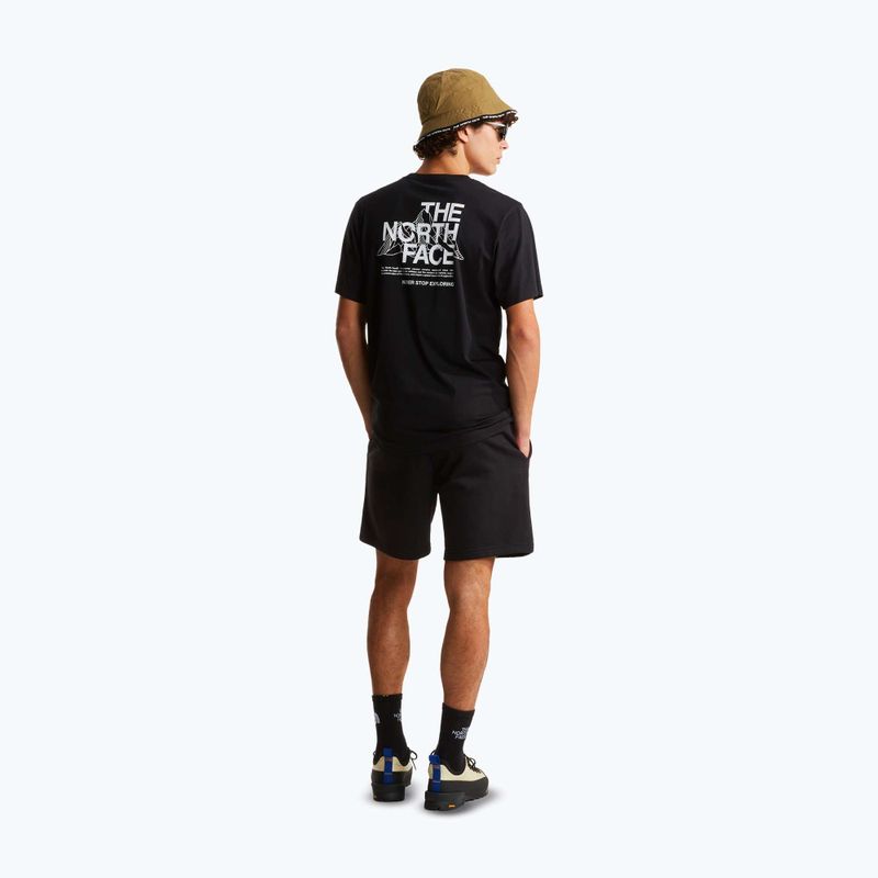 Maglietta da uomo The North Face Mountain Sketch Regular tnf black 2
