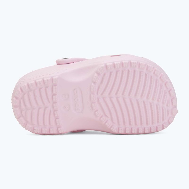 Ciabatte per bambini Crocs Classic Clog Toddler pink milk 5