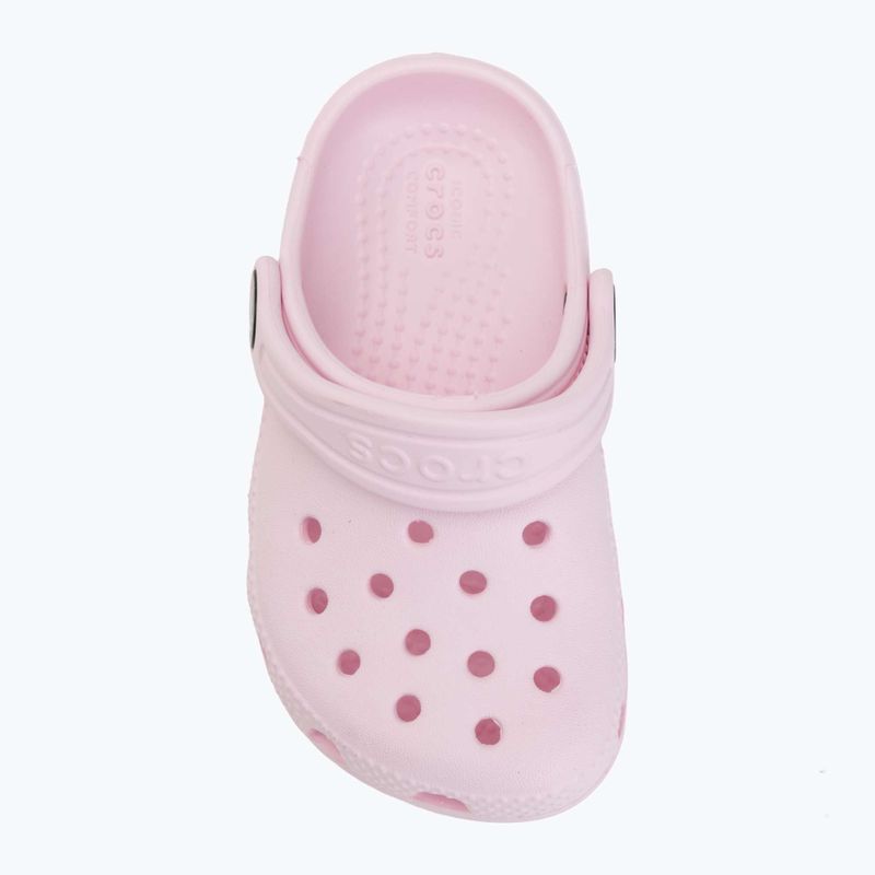 Ciabatte per bambini Crocs Classic Clog Toddler pink milk 6