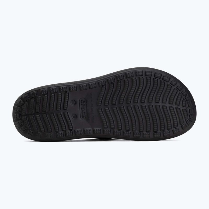 Infradito Crocs Yukon Vista II Leather black/black 4
