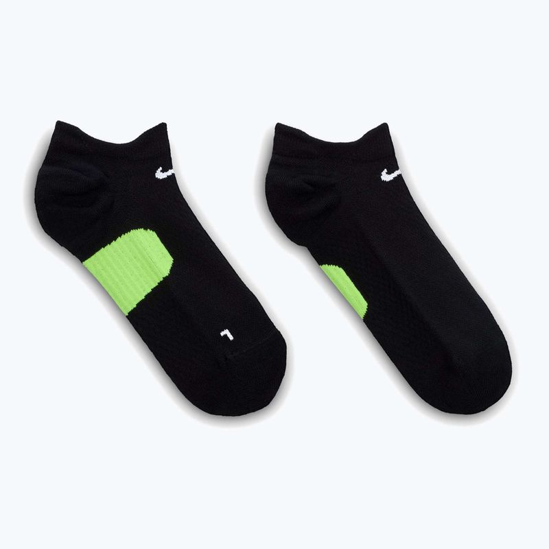 Calzini Nike Running Midweight No-Show black/smoke grey/white 3