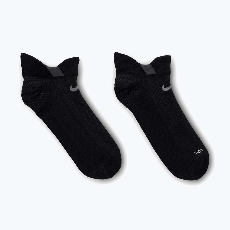 Calzini Nike Running Lightweight No-Show black/dark smoke grey/smoke grey 3