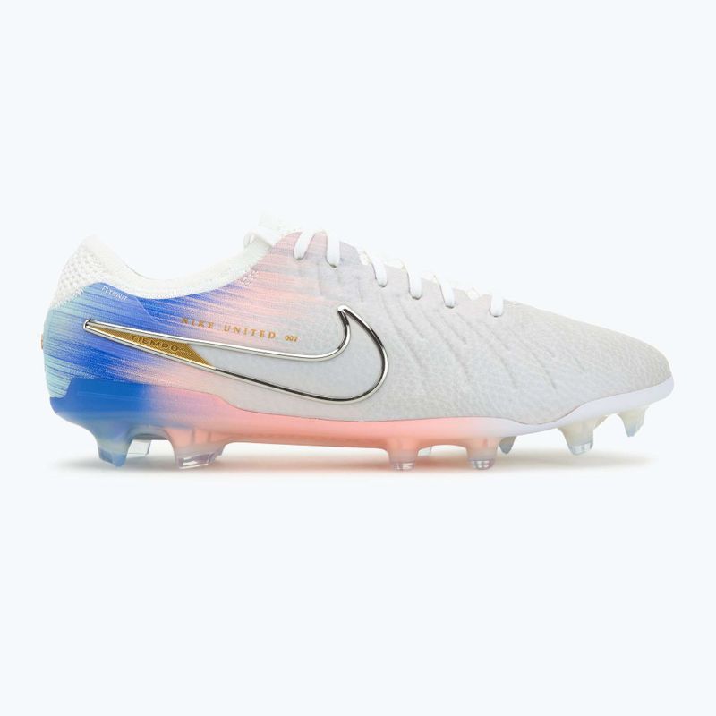 Scarpe da calcio uomo Nike United Tiempo Legend 10 Elite FG vast grey/racer blue 2