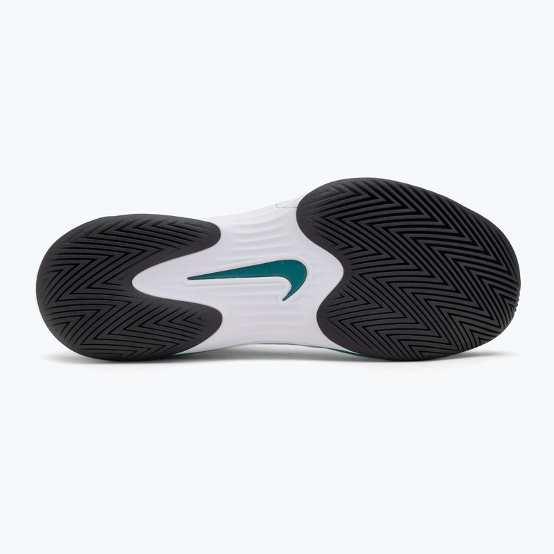 Scarpe da tennis da uomo Nike Vapor 12 bianco / nero / radiant emerald 4
