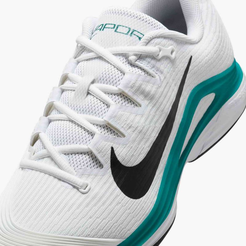 Scarpe da tennis da uomo Nike Vapor 12 bianco / nero / radiant emerald 8