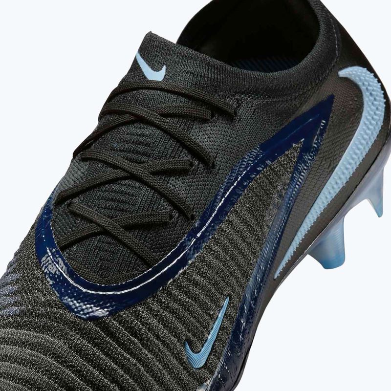 Uomo Nike Phantom 6 Low Elite FG scarpe da calcio nero/nero 9