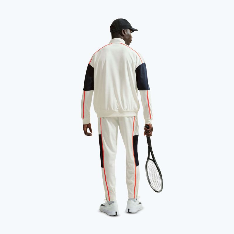 Felpa da tennis uomo Nike Court Heritage sail/turf orange 3