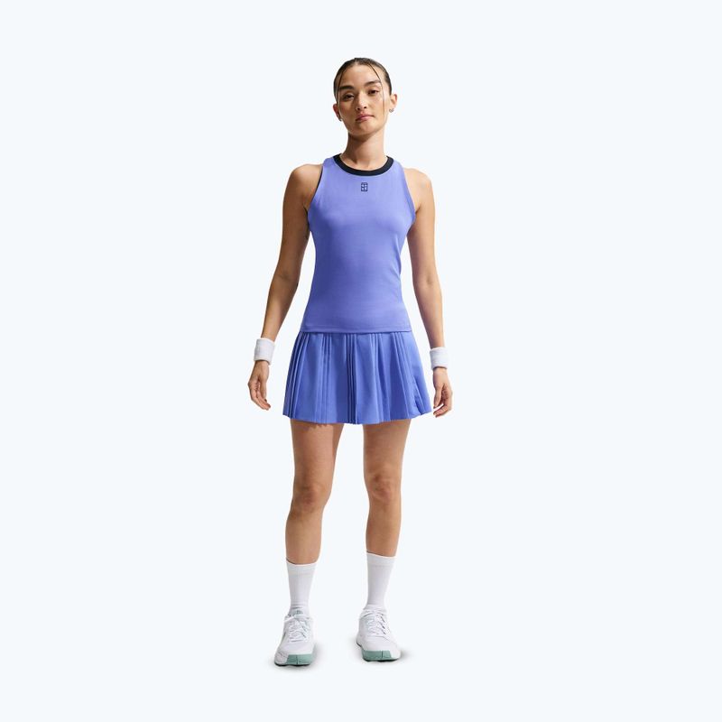 Gonna da tennis Nike Court Dri-Fit Advantage Pleated sapphire/black 3