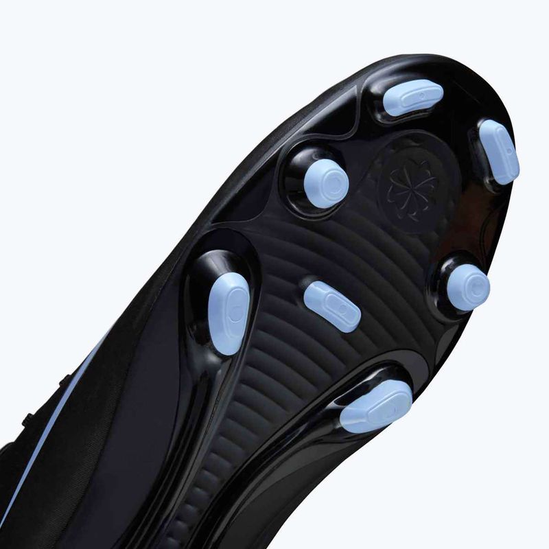 Scarpe da calcio uomo Nike Mercurial Vapor 16 Club FG/MG nero/blu ghiaccio 10