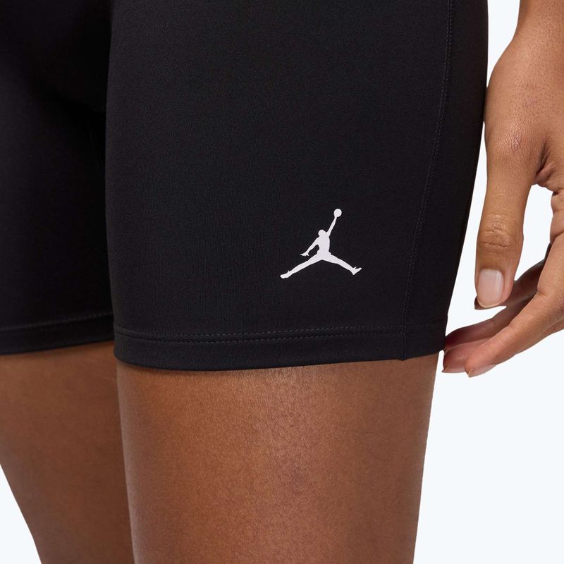 Pantaloncini da donna Jordan Sport Dri-Fit a vita alta 6" black/white 4