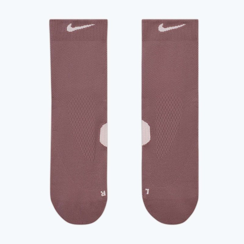 Calzini Nike Running Midweight Micro Crew tattoo/particle rose/particle rose 2