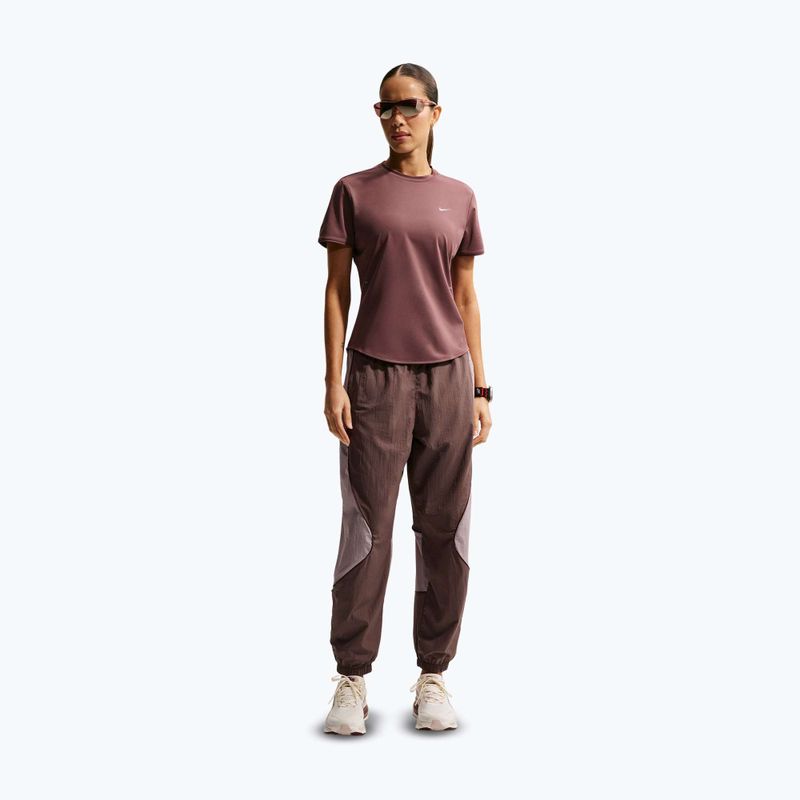 Pantaloni da running donna Nike Swift UV Repel Mid-Rise tattoo/light violet ore 2