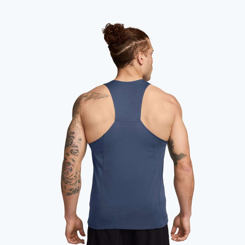 Maglia running uomo Nike Fast Dri-Fit diffused blue 2