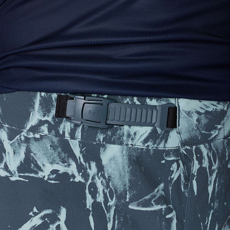 Pantaloni da ciclismo da uomo Fox Racing Ranger Image Print arctic blue 4