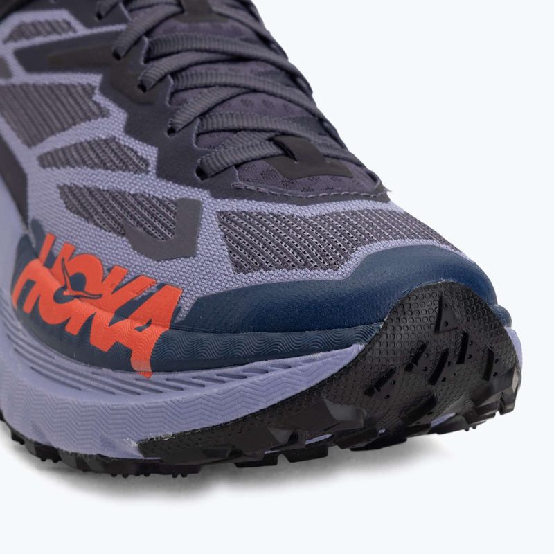 Scarpe da corsa da donna HOKA Mafate X berry jam/squid ink 7