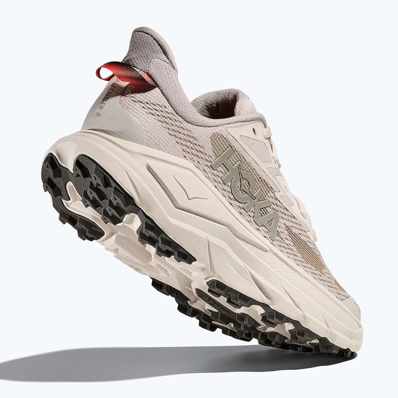 Scarpe da corsa da donna HOKA Challenger 8 stucco/asphalt grey 8