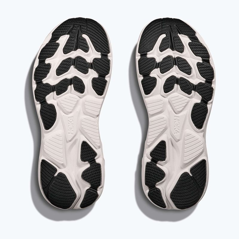Scarpe da corsa per bambini HOKA Clifton 10 foggy grey/black 7