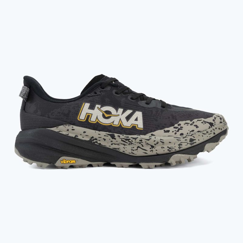 Scarpe da corsa da uomo HOKA Speedgoat 6 black/cement 2