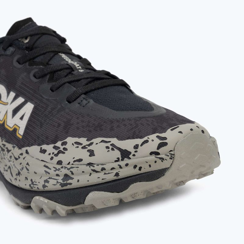 Scarpe da corsa da uomo HOKA Speedgoat 6 black/cement 7