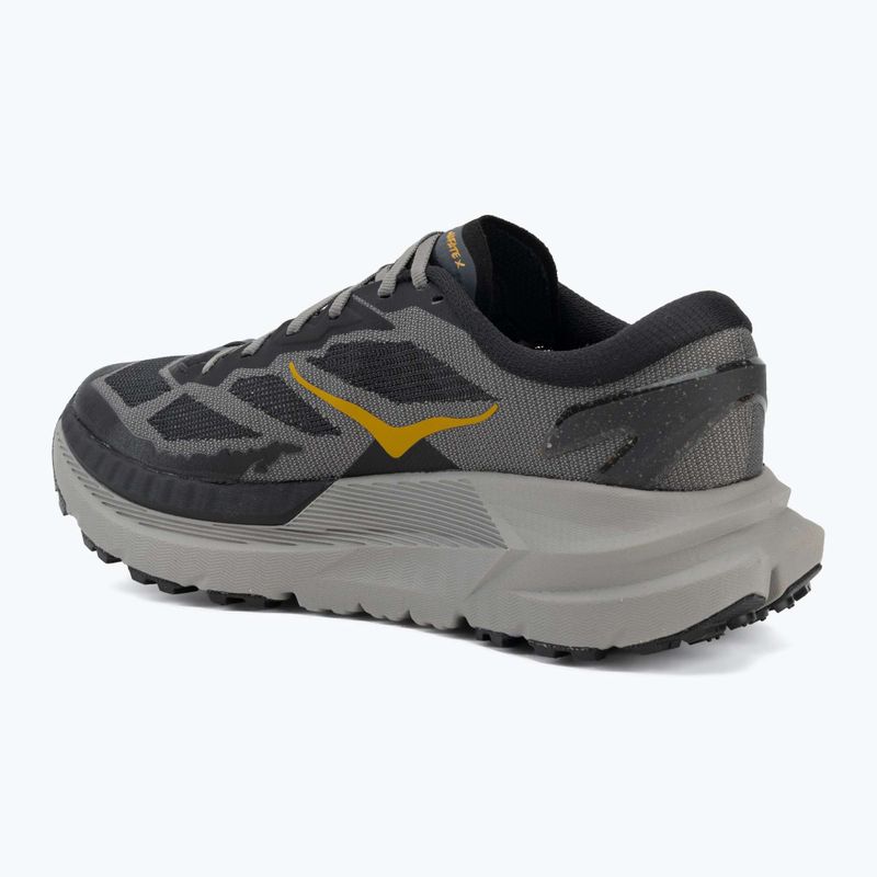 Scarpe da corsa da uomo Hoka Mafate X black/cement 3